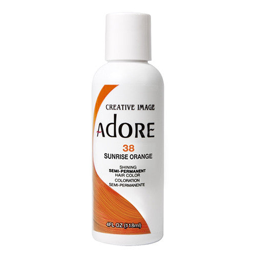 Adore Semi-Permanent Haircolor # 38 Sunrise Orange, 4 Oz